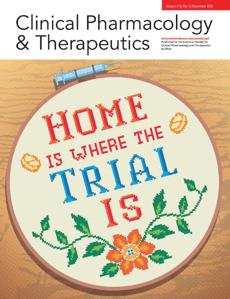 Clinical Pharmacology & Therapeutics issue November 2025